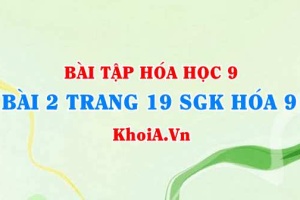 Bài 2 trang 19 SGK Hoá 9: Tính chất Hoá học của Axit Clohidric HCl và Axit Sunfuric H2SO4
